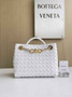 Bottega Veneta Small Andiamo Chain 786008 Lambskin White