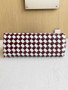 Bottega Veneta Medium Andiamo Bag 743572 Lambskin White Red