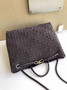 Bottega Veneta Large Andiamo Bag 766019 Coffee Suede