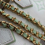 Louis Vuitton Nano Speedy Bag M24169 White Green