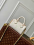Louis Vuitton Nano Speedy Bag M24169 White Green