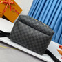 Louis Vuitton N45275 Discovery Backpack Damier canvas - 37 x 40 x 20 cm / Black - View 5