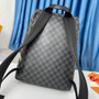 Louis Vuitton N45275 Discovery Backpack Damier canvas - 37 x 40 x 20 cm / Black - View 3