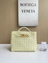 Bottega Veneta Small Andiamo Bag 743568 Lambskin Yellow