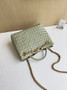 Bottega Veneta Small Andiamo Chain 786008 Lambskin Green