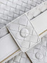 Bottega Veneta Large Andiamo Bag 766019 White Lambskin Intrecciato