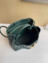 Bottega Veneta Small Andiamo Bag 743568 Lambskin Dark Green