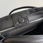 Bottega Veneta Small Andiamo Bag in 743568 Lambskin Black Silver