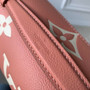 Louis Vuitton M45773 Pochette Metis handbag Monogram Leather Pink