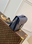 Louis Vuitton Pochette Métis M59211 Navy Blue Leather