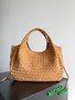Bottega Veneta Large Campana Bag 844250 in Suede Brown