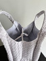 Bottega Veneta Large Campana Bag 844250 in Suede Beige