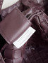 Bottega Veneta Medium Campana Bag 844249 in Dark Red