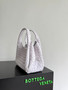 Bottega Veneta Medium Campana Bag 844249 in Suede Beige