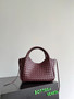 Bottega Veneta Medium Campana Bag 844249 in Wine Red