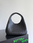 Bottega Veneta Medium Campana Bag 844249 in Black