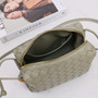 Bottega Veneta Small Loop Camera Bag 723548 Light Gray leather