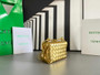 Bottega Veneta Mini Loop Camera Cross-Body Bag 680254 Gold Lambskin