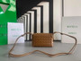 Bottega Veneta Mini Loop Camera Cross-Body Bag 680254 Brown Lambskin