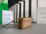 Bottega Veneta Mini Loop Camera Cross-Body Bag 680254 Brown Lambskin