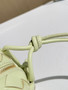 Bottega Veneta Small Loop Camera Bag 680255 Lambskin Light Yellow