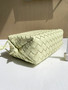Bottega Veneta Small Loop Camera Bag 680255 Lambskin Light Yellow