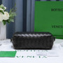 Bottega Veneta Small Loop Camera Bag 723548 Black Intrecciato leather