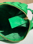 Bottega Veneta Mini Loop Camera Cross-Body Bag 680254 Green Lambskin