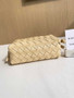 Bottega Veneta Mini Loop Camera Cross-Body Bag 680254 Dark Beige Lambskin
