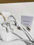 Bottega Veneta Mini Loop Camera Cross-Body Bag 680254 White Lambskin