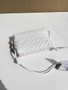Bottega Veneta Mini Loop Camera Cross-Body Bag 680254 White Lambskin