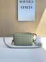 Bottega Veneta Mini Loop Camera Cross-Body Bag 680254 Light Green Lambskin