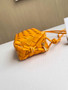 Bottega Veneta Mini Loop Camera Cross-Body Bag 680254 Yellow Lambskin