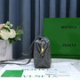 Bottega Veneta Small Loop Camera Bag 723548 Gray Intrecciato leather