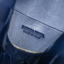 Bottega Veneta Small Loop Camera Bag 723548 Navy Blue Intrecciato leather