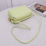 Bottega Veneta Small Loop Camera Bag 723548 Light Green leather