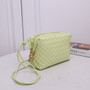Bottega Veneta Small Loop Camera Bag 723548 Light Green leather