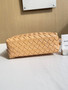 Bottega Veneta Small Loop Camera Bag 680255 Lambskin Dark Apricot