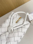 Bottega Veneta Small Loop Camera Bag 680255 Lambskin White