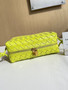 Bottega Veneta Small Loop Camera Bag 680255 Lambskin Lemon Yellow