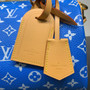 Louis Vuitton Speedy P9 Bandoulière 25 Bag M24424 Blue Soft calfskin