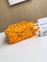Bottega Veneta Small Loop Camera Bag 680255 Lambskin Dark Yellow