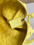 Bottega Veneta Small Loop Camera Bag 680255 Lambskin Yellow