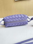 Bottega Veneta Mini Loop Camera Cross-Body Bag 680254 Purple Lambskin