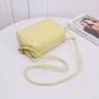 Bottega Veneta Small Loop Camera Bag 723548 Yellow leather
