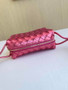 Bottega Veneta Mini Loop Camera Cross-Body Bag 680254 Plum