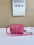 Bottega Veneta Mini Loop Camera Cross-Body Bag 680254 Plum