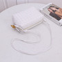 Bottega Veneta Small Loop Camera Bag 723548 White leather