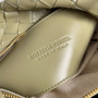 Bottega Veneta Top Handle Loop Bag 796615 in Light Green Leather