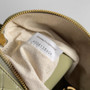 Bottega Veneta Top Handle Loop Bag 796615 in Light Green Leather